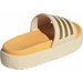 Klapki Adilette Platform Wm's Adidas - Crystal Sand / Gold Metallic / Semi Spark