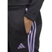 Spodnie dresowe damskie Tiro 23 Club Training Adidas - czarny/fioletowy