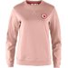 Bluza damska Logo Badge Sweater Fjallraven - Chalk Rose