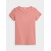 Koszulka damska H4L22 TSD353 4F - różowa