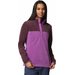 Bluza polarowa damska Benton Springs 1/2 Snap Pull Over II Columbia - Razzle/Moonvista