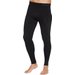 Legginsy termoaktywne męskie Extreme Merino Brubeck - czarny