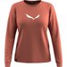 Longsleeve damski Eagle Solidlogo Dry Tee Salewa - etruscan red