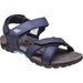 Sandały męskie H4L18 SAM002 4F - ciemny granat