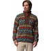 Polar męski Sequoia Grove™ II Printed Fleece Jacket Columbia - teak brown wiza