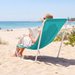 Leżak plażowy, ogrodowy Relaxo Outtec - turkusowy