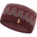 Opaska na głowę Övik Path Knit Headband Fjallraven - Dark Garnet-Mesa Purple