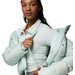 Kurtka puchowa z szelkami damska Amaze Puff Hooded Jacket Columbia - Tea Light Pearl Shine
