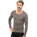 Longsleeve męski Base Layer Brubeck - szara