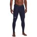 Legginsy męskie HeatGear II Under Armour - Midnight Navy/White