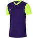 Koszulka juniorska Dri-Fit Tiempo Premier II Jersey SS Nike - fioletowa/zielona