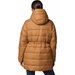 Płaszcz puchowy damski Harmony Falls Mid Down Columbia - Camel Brown
