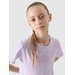 Koszulka dziewczęca TTSHF1871 4F - jasny fiolet