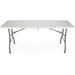 Stół cateringowy, bankietowy rozkładany 180cm Outtec - biały