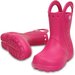 Kalosze Handle It Rain Boot Jr Crocs - candy pink