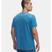 Koszulka męska Launch Camo Shortsleeve Under Armour - Ether Blue / Reflective