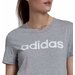 Koszulka damska Loungwear Essentials Slim Logo Adidas - szara
