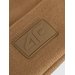Czapka beanie U0857 4F - jasny brąz