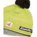 Czapka Jamie Pompon MÜ SA Eisbar - lemon green