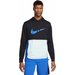 Bluza męska Therma-FIT Sport Clash Nike - czarny/niebieski