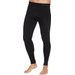 Legginsy termoaktywne męskie Extreme Merino Brubeck - czarny