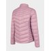 Kurtka puchowa damska H4Z22 KUDP002 4F - różowa