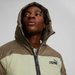 Kurtka męska Colourblock Hooded Padded Puma - szara/zielona/multi