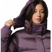 Kurtka puchowa z szelkami damska Amaze Puff Hooded Jacket Columbia - fig high shine