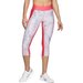 Legginsy damskie HeatGear Print Capri Under Armour
