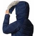 Płaszcz puchowy damski Belle Isle II Mid Down Columbia - Collegiate Navy