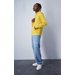 Bluza męska Heavy Spring Poly Terry Hooded Champion - żółta