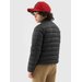 Kurtka puchowa chłopięca TDJAM520 4F - głęboka czerń