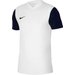 Koszulka juniorska Dri-Fit Tiempo Premier II Jersey SS Nike - biała/czarna