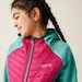 Kurtka hybrydowa juniorska Kielder Hybrid VIII Regatta - dusty green/deep pink