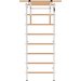 Drabinka gimnastyczna 210x80 cm z drążkiem do ćwiczeń EH-DG06 + DA31 Endorfit - biała