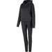 Dres juniorski Hooded Fleece Track Adidas - czarny