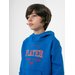 Bluza chłopięca HJZ22 JBLM006 4F - niebieska