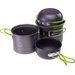 Zestaw naczyń turystycznych Hike Pro Cook Set 4szt Elbrus