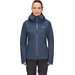 Kurtka damska Downpour Light Rab - Tempest Blue