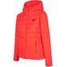 Kurtka puchowa damska H4Z22 KUDP017 4F - red neon