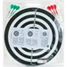 Tarcza do darta dwustronna 43,2x1,3cm + 6 rzutek Welon