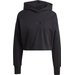 Bluza damska All french Terry 3-Stripes Hoodie Adidas - czarna