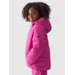 Kurtka narciarska dziewczęca TTJAF543 4F - różowy