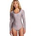 Body damskie Vanish Leotard Under Armour - Tetra Gray/White