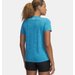 Koszulka damska Tech Twist V-Neck Under Armour - Ether Blue/White