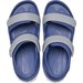 Sandały Crocband Cruiser Sandal Jr Crocs - Bijou Blue/Light Grey