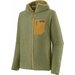 Polar męski R1 Air Full-Zip Hoody Patagonia - Buckhorn Green