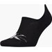 Skarpetki stopki Footie High Cut Logo Calvin Klein - czarny