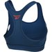 Biustonosz sportowy Crop Top Gina Reebok - niebieski