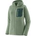 Polar damski R1 Air Full-Zip Hoody Patagonia - Ellwood Green